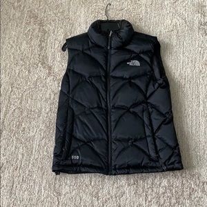 North face puffer vest